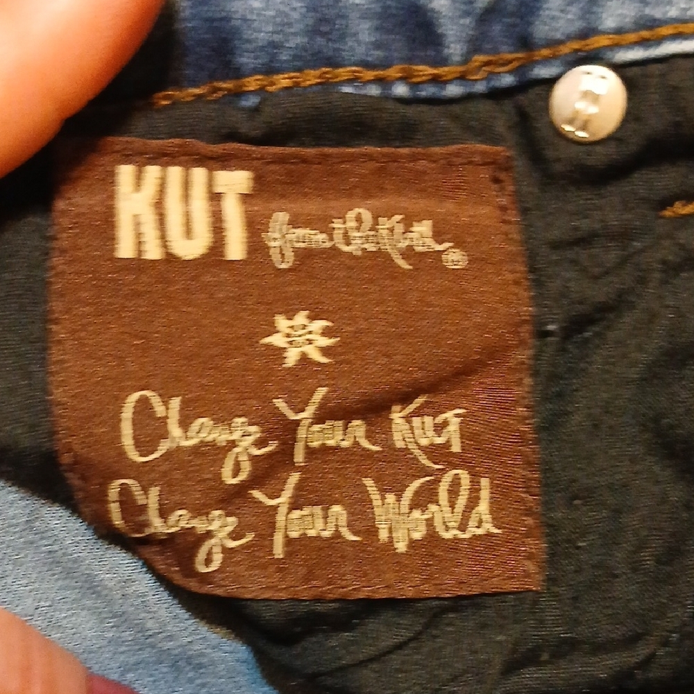 Kut from the Kloth Women's Blue Skinny Jeans - Picture 5 of 10